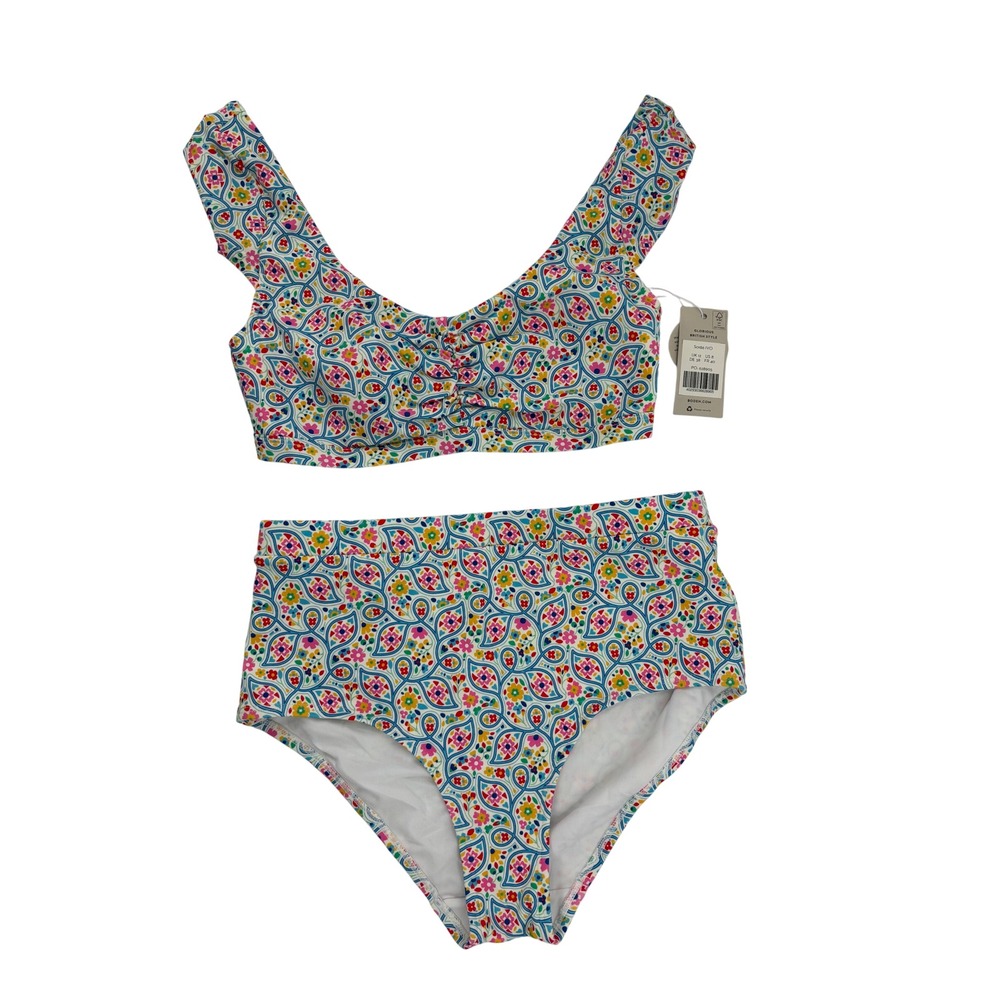 Boden Multicolor Patterned Bikini
